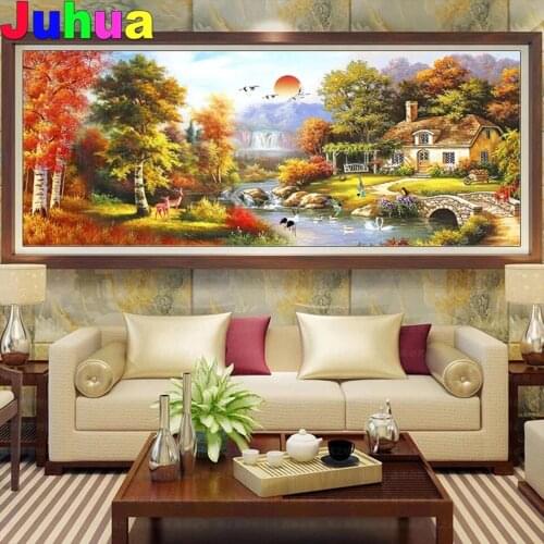 Landscape DIY diamond painting,full,square,round scenic diamond embroidery mosaic art diamond stitch home decor drop shipping