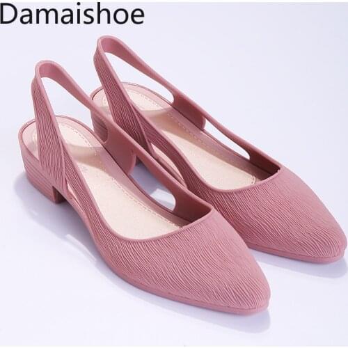 2021 Womens Shoes Summer New Fashion Korean Style Sandals Comfort Simple Temperament Trendy Mid Heels Platform Shoes Closed Toe