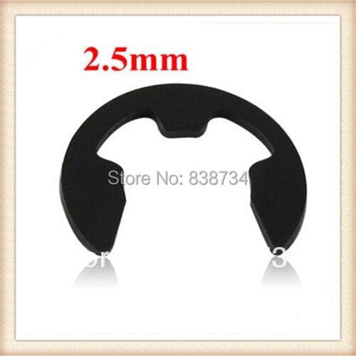 2.5mm carbon steel balck finishing retaining ring
