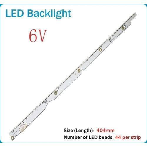 44LED*6V LED strip for samsung UA32ES5500 UE32ES6100 SLED 2012svs32 7032nnb 2D V1GE-320SM0-R1 32NNB-7032LED-MCPCB