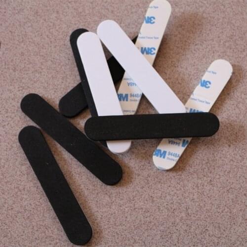 48 Pieces Hat Size Reducer EVA Foam Cap Size Reducer Tape Sweatband Hats Cap Saver hat size sticker, Black and White