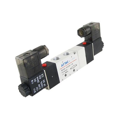 4V230C-08 DC 12V 3 Position 5 Way Air Solenoid Valve