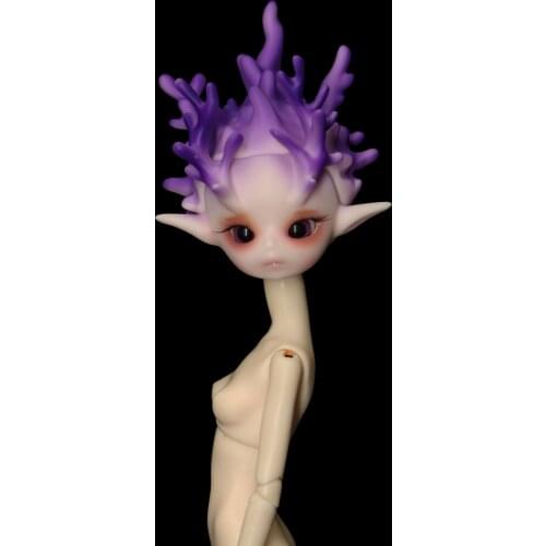 BJD Doll 1/8doll Human coral Joint Doll Free Eyes