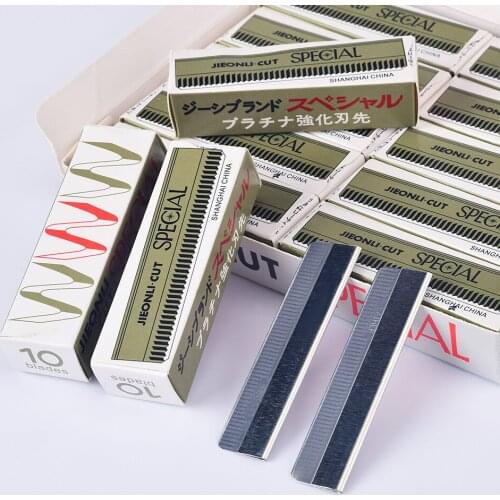 Stainless Steel Eyebrow Razor Stainless Steel Alloy Eyebrow Scraper Pieces Hair Trimmer