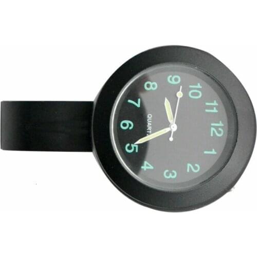 7/8" Universal Motorcycle Handlebar Bar Mount Digital Dial Clock Time Gauge Watch Waterproof Motor Bike Motorcycle Digital Clock