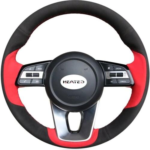 Braiding cover for steering wheel cover for Kia K5 Optima 2019 Cee'd Ceed 2019 Forte Cerato (AU) 2018-2019 Steering Cover