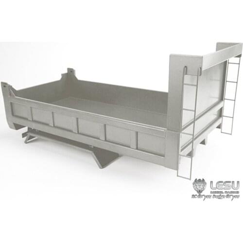 LESU Metal 6*6 Dumper Truck Bucket Cargo Box Model 1/14 DIY TMY RC Car Parts TH02003-SMT3