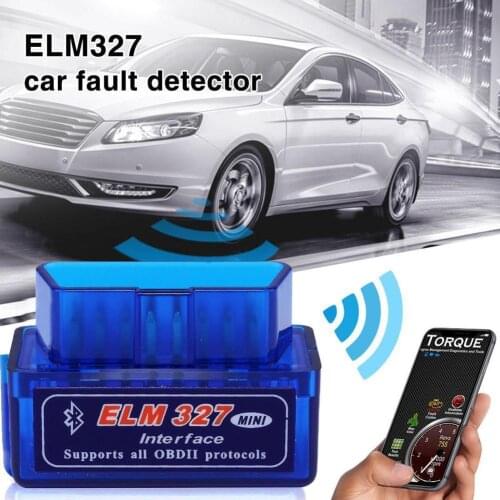 New Bluetooth V1.5 PIC18F25K80 ELM327 OBD2 Scanner ELM 327 Bluetooth Android/PC ELM 327 OBD2 Bluetooth Adapter ELM327 V1.5