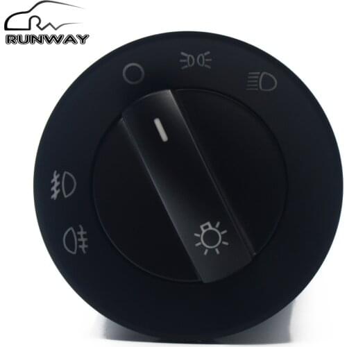 New Headlight Fog Lamp Control Switch For Volkswagen VW Caddy New Beetle Polo Transporter Sharan 6Q0 941 531C / 6Q0941531C