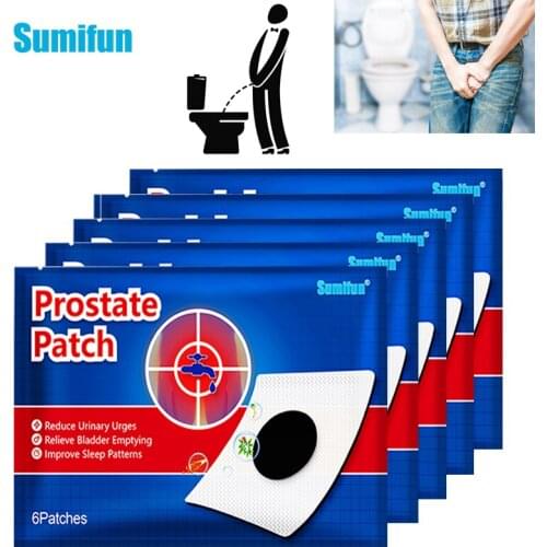 12/24 pcs Prostatic Patch Relieve Urinary Urgency Plaster Prostatitis Chronic Prostate Poor Urination Treatment Navel Plaster
