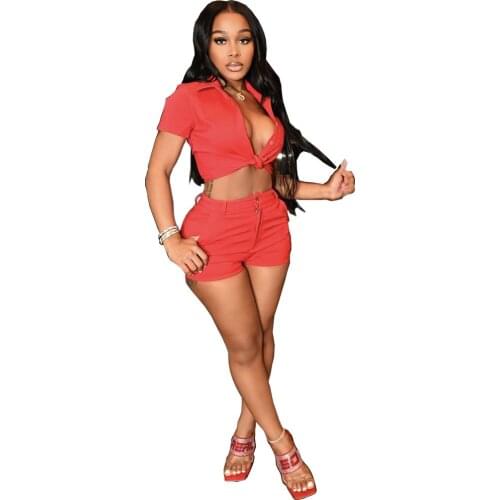 Workout Tracksuit Two Piece Outfits For Women Biker Shorts Matching Sets Short Sleeve Tee Sweatpants Casual Gym Clothing