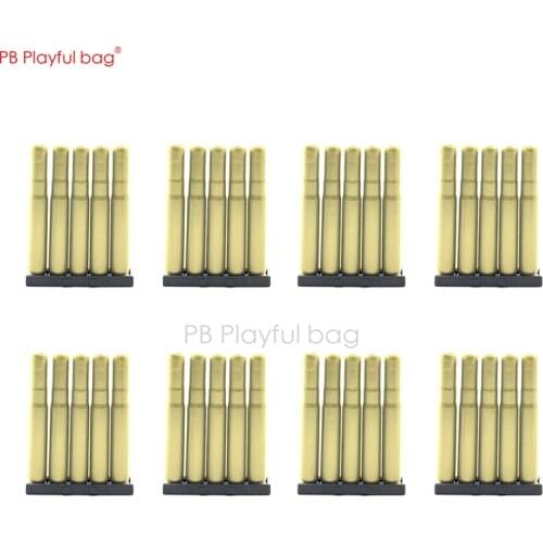 Outdoor toy cute tiger 98K shell decoration upgrade accessories hand pull pressure shell throwing water bullet gun qd37