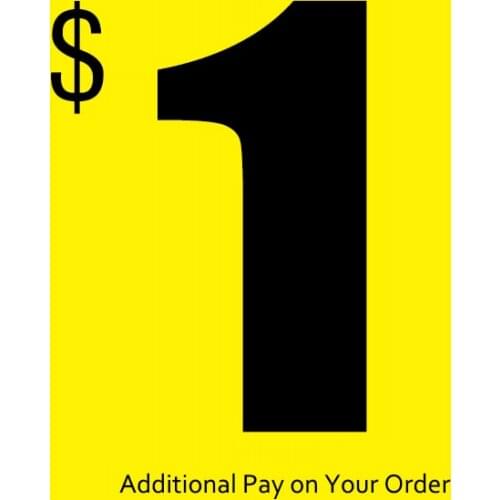 Make up the difference Additional Pay on Your Order