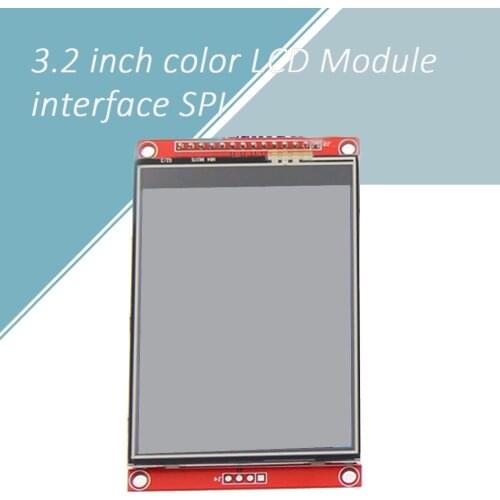 3.2 inch 320*240 SPI Serial TFT LCD Module Display Screen with Touch Panel Driver IC ILI9341 for QDtech