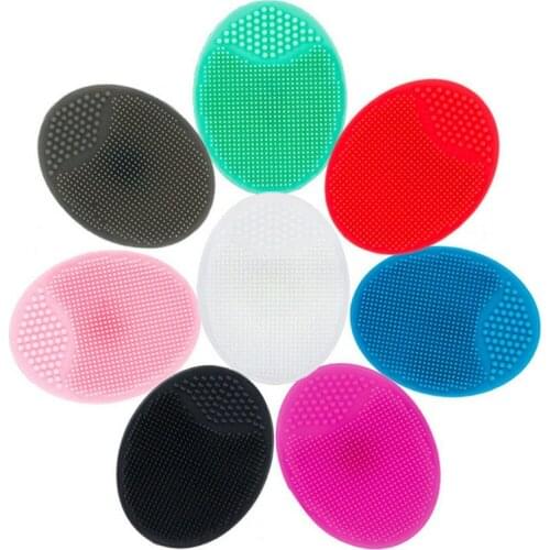 1pcs/3pcs Silicone Facial Cleansing Brush Wash Pad Face Exfoliating Blackhead Skin Care Facial Cleansing Brush Beauty Tool