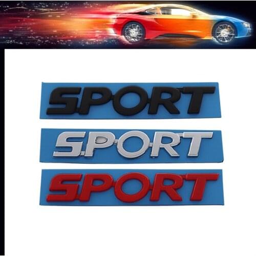 3D Premium Sport car Hood Fender trunk Tail Rear Decal Emblem Badge Sticker for Corolla Levin Camry RAV4 Yaris Highlander Hiace