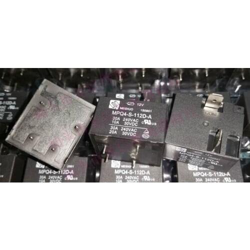 5pces MPQ4-S-112D-A 12v 30a aquecedor de água elétrico ar condicionado relé