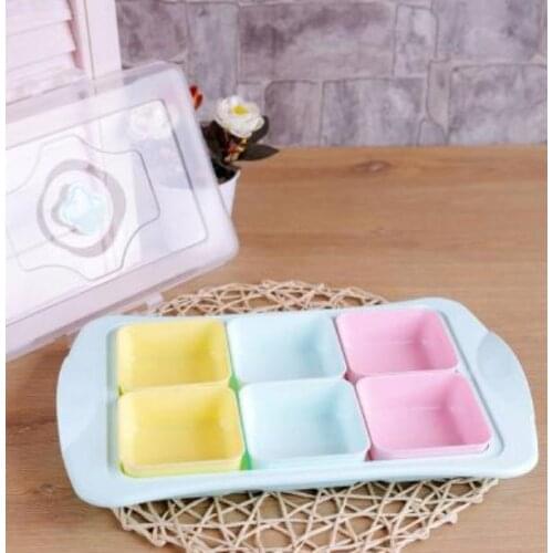 6 compartments Breakfast Lux