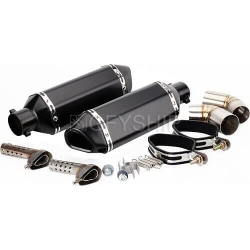 696 Motorcycle For Ducati Monster Monster 696 2008 2009 2010 2011 2012 2013 2014 Escape Slip-on Exhaust Muffler With Link Pipe