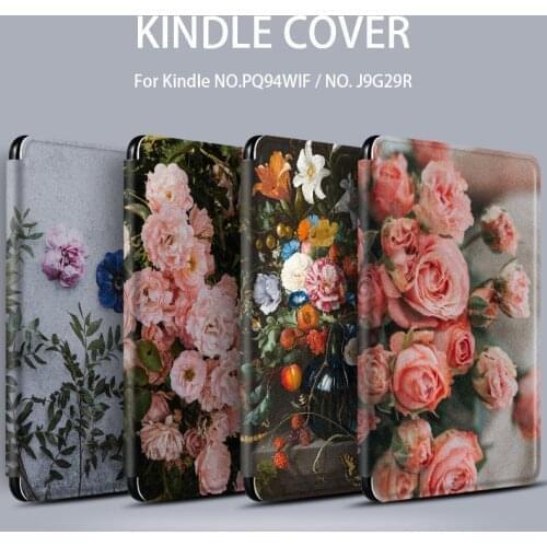 Flower Funda Sleeve for KPW4 Kindle Paper White 4 2018 2019 Kindle 10th Generation Case for Fundas All New Kindle 658 Cover