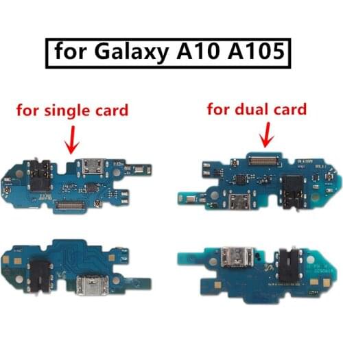 For Samsung Galaxy a10 a105 USB Charger Port Dock Connector PCB Board Ribbon Flex Cable phone screen repair spare parts