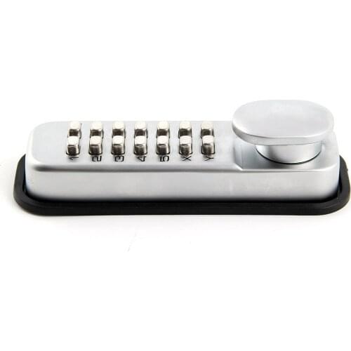 HHTL-Digital Push Button Door Lock Key Pad Code Combination Access Mechanical Keyless