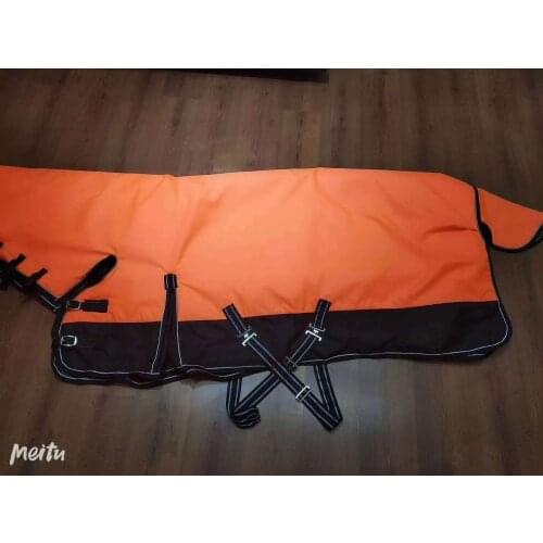 Equestrian Harness Cotton Oxford Cloth Waterproof Breathable Even Neck Horse Rugs
