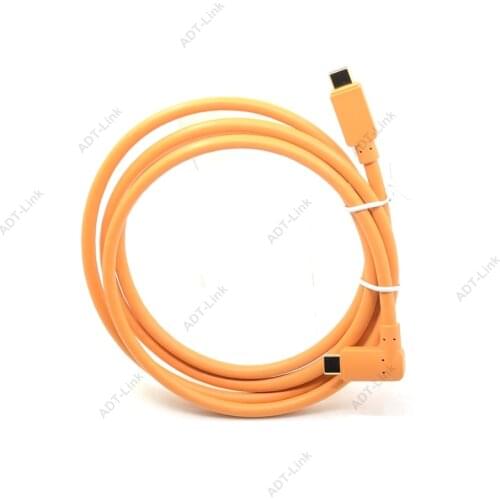 USB 3.1 Type C to USB C Cable for Samsung S9 S8 Note 9 8 USB-C Fast Charger 5Gbps Angled Cable for MacBook Pro Camera 3m 5m 10m