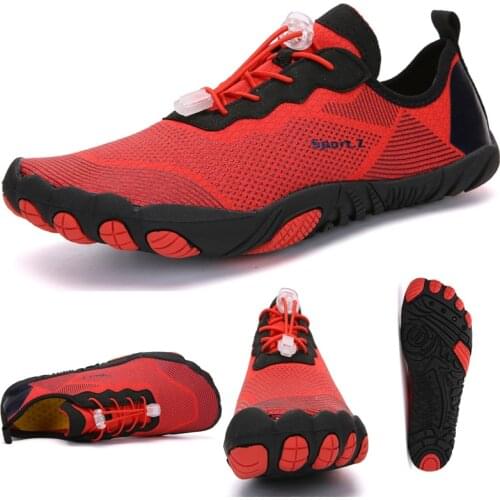 Barefoot Sneakers Aqua Swimming Water Shoes Outdoor Quick Dry Breathable Lightweight Beach Large Size Women Men Shoes Sandals