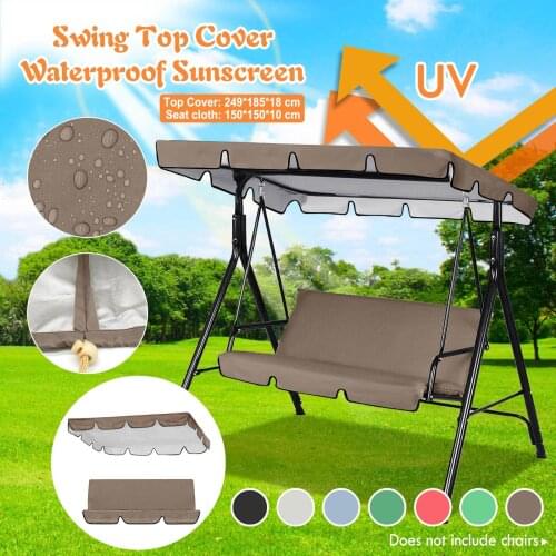 Courtyard Garden Swing Hammock Cover Waterproof UV Garden Courtyard Protection Swing Seat Cover Accessories