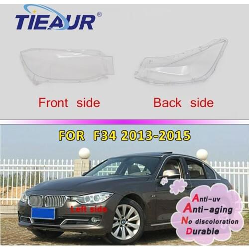 Headlight Glass Lens Cover shells for F34 GT330 GT328 GT300 2013-2020 Headlight Cover Glass Replacement DIY