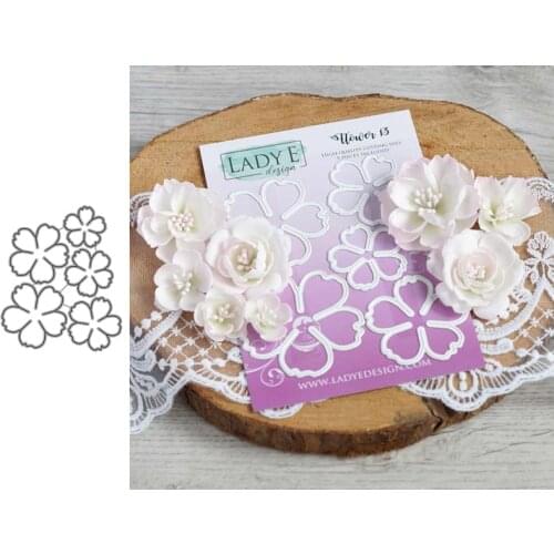 Flower Metal Cutting Dies for Scrapbooking Handmade Tools Mold Cut Stencil New 2021 DIY Card Make Mould Model Craft Decoration