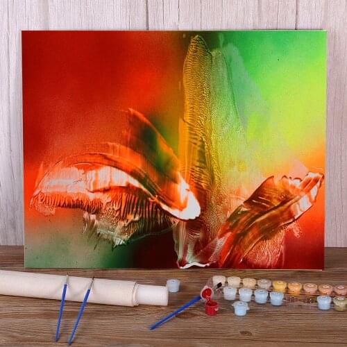 Landscape Spring Mood Painting By Numbers Complete Kit Oil Paints 40*50 Canvas Painting Loft Wall Picture Crafts Wholesale