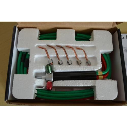 NEW Lillte Torch Kit Mini Smith torch With 5 Tips for Jewelry tools Soldering M16*1.5