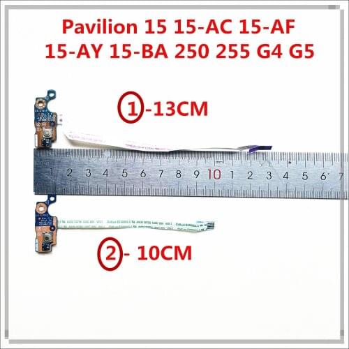 Original For HP Pavilion 15 15-AC 15-AF 15-AY 15-BA 250 255 G4 G5 Laptop Power Button Board Switch Cable LS-C701P