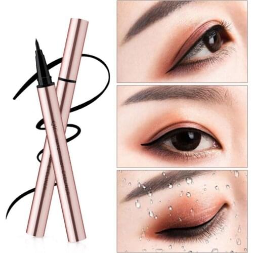 Eyeliner Quick-drying Waterproof And Sweat-proof Is Not Blooming Eyeliner Cosmetic Beauty Long Lasting New 2021 TSLM1
