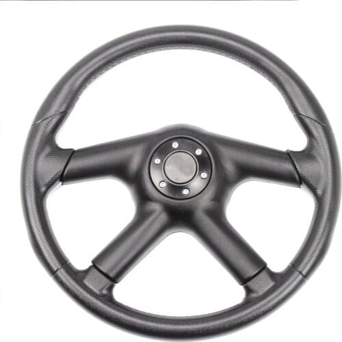 AMCC Sports Steering Wheel Golf 4 Modified Steering Wheel 14 Inch 35cm Aluminum Moving Rudder
