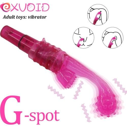 EXVOID Sex Toys for Couples G-spot Massager Sex Shop Prostate Stimulate Dildo Vibrator Anal Vibrator Adult Products AV Stick