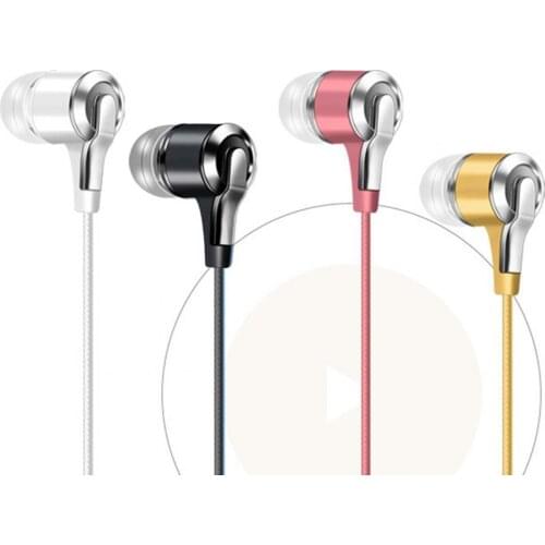 X15 Universal Wired Earphones 3.5mm In-Ear Stereo Earbuds Headphones Sport Running Headphones Headset With Mic For Smartphone PC