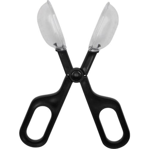 1Pcs Reptile Pet Feeding Tongs Reptile Terrarium Tools Plastic Tongs Tweezers Pet Raising Feeding Clip for Reptile Lizard Gecko