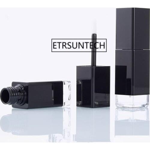 100pcs 8ml Lip Gloss Tubes Empty Plastic Lip Balm Bottle Clear Lipgloss tubes Samples Vials Cosmetics Container Sale F3921