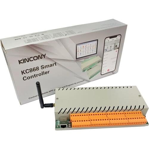 32 Channel Ethernet Wifi Relay Smart Controller Wall-Switch Panel Control Voice Terminal Board App compatible Loxone