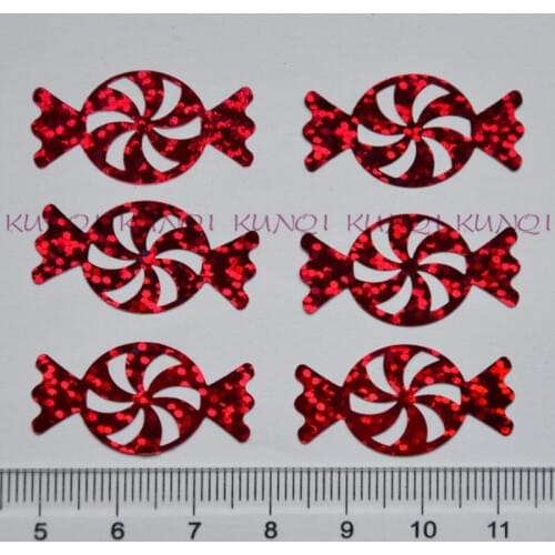 350Pcs/600pcs/lot 17*29mm Sweet Candy Loose Sequins Beautiful Crafts for Sewing/Webbing Diy Accessory Kids DIY