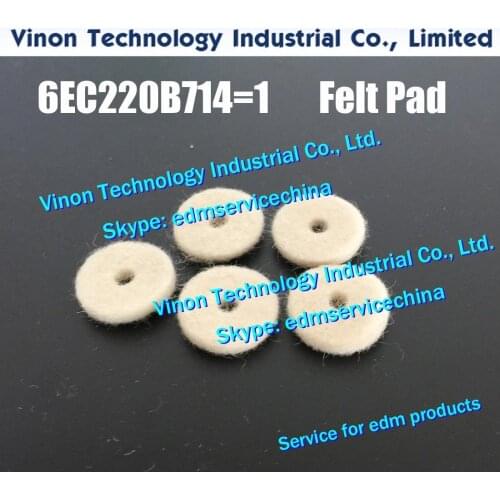 5pcs/bag) 6EC220B714=1 edm Felt Pad for Makino U serise, EU64, SP43 series 6EC.220B.714, 6EC220B714-1