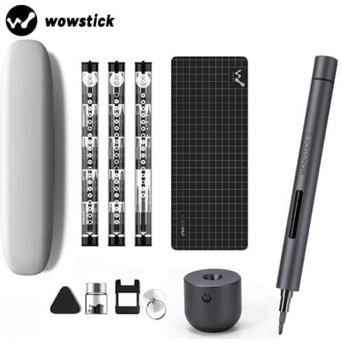Wowstick 1F Pro 64 In 1 Electric Screw driver Rechargeable Cordless Power Screw Driver Kit With LED Light Lithium Battery