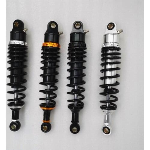 7mm spring 320mm 330mm 340mm 350mmm 360m 370mm 380mm Motorcycle Shock Absorber Suspension for honda yamaha suzuki Black