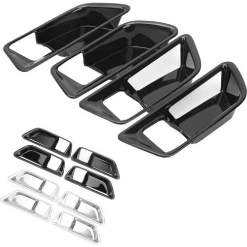 Car Door Handles auto parts Interior Door Handle Trim Frame Protection Cover Fit for Harrier Venza XU80 2020 2021 door