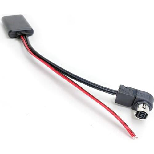 Car Stereo Aux-in Bluetooth 5.0 Audio Cable AUX Adapter for JVC/Alpine KCA-121B Ai-net Radio