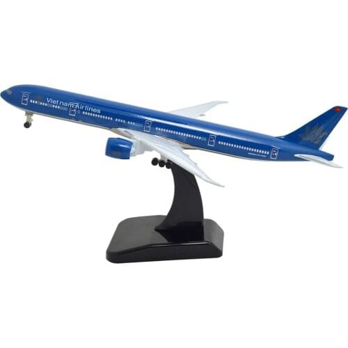 TANG DYNASTY(TM)) 1:400 Standard Edition Boeing B777 Vietnam Airlines Metal Airplane Model Plane Toy Plane Model