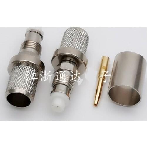 FME Female Jack Connector Crimp For RG8 7D-FB LMR400 RG213 RF Coax Cable